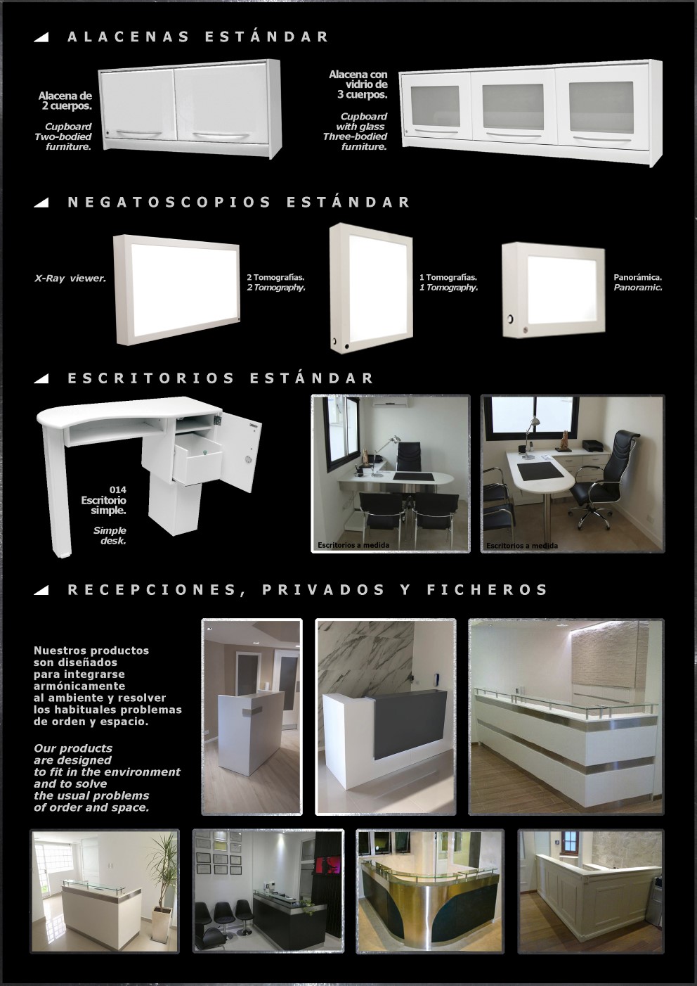 Muebles variados