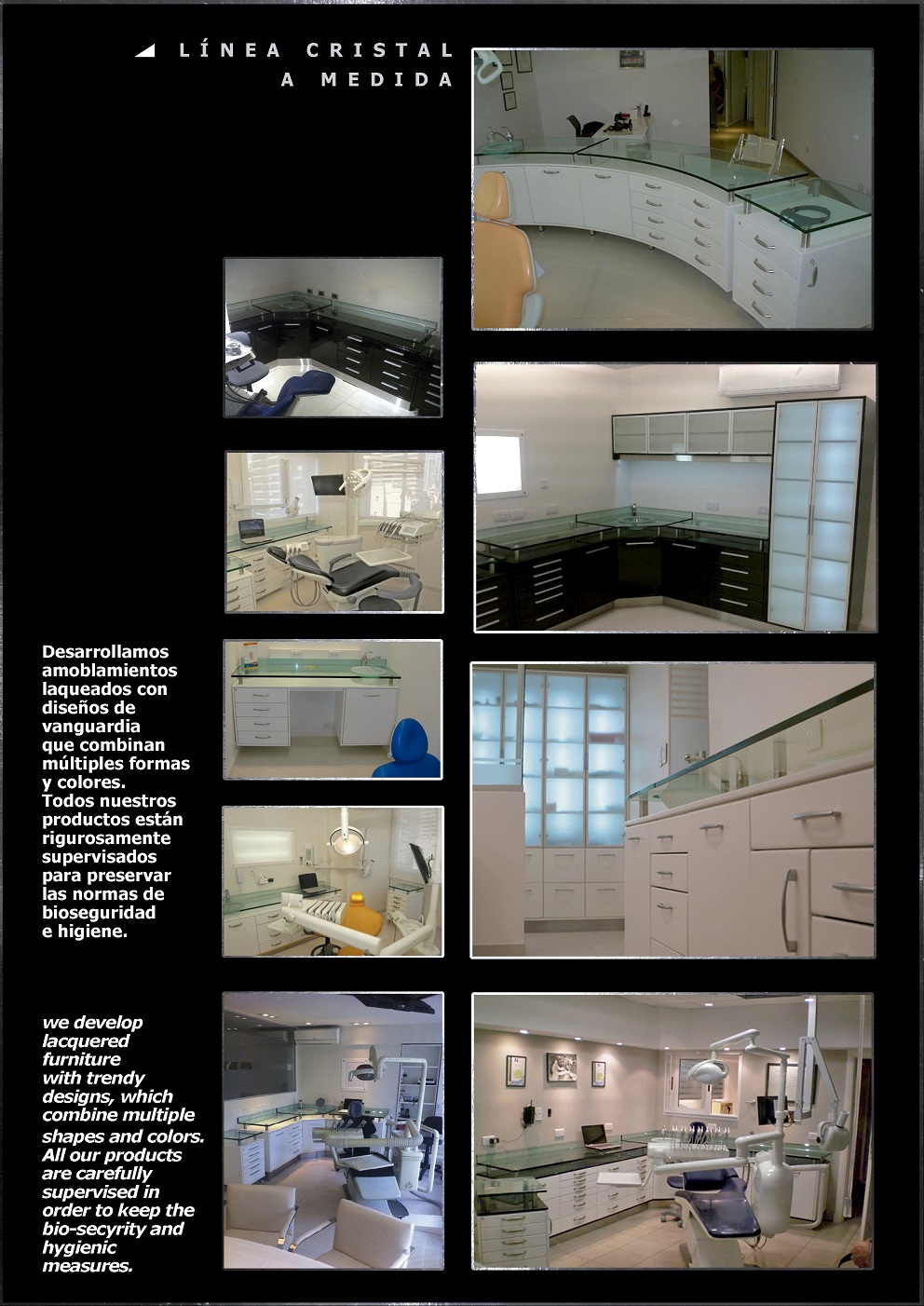 Muebles variados y organizadores plásticos