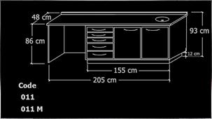 Three-Bodied Furniture with rolling incorporate