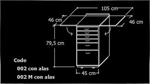 Rolling Multy-Functional Drawers with winds