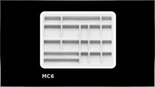 Plastic Organizers MC6