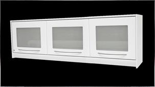 Foto mueble Módulo Alacena con vidrio de Tres cuerpos