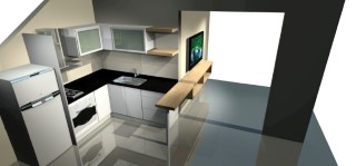 Dibujos 3D hogar 1
